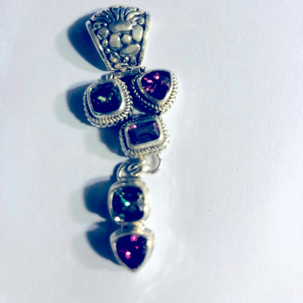 925 silver necklace matching earrings